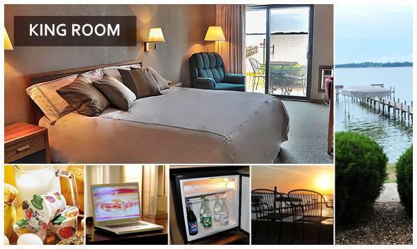 The South Shore Inn Clear Lake Ruang foto